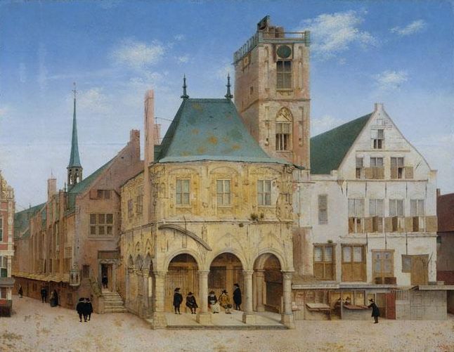 Old Town Hall in Amsterdam
