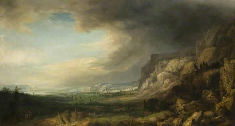 Mountain Landscape, hercules Segers