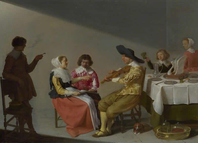 A Musical Party, Jacob van velsen