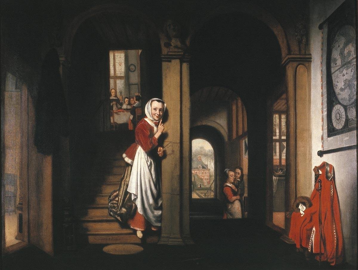 Niclaes Maes, The Eavasdropper, Nicolaes