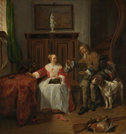 Gabriel Metsu, TheHunter's Gift