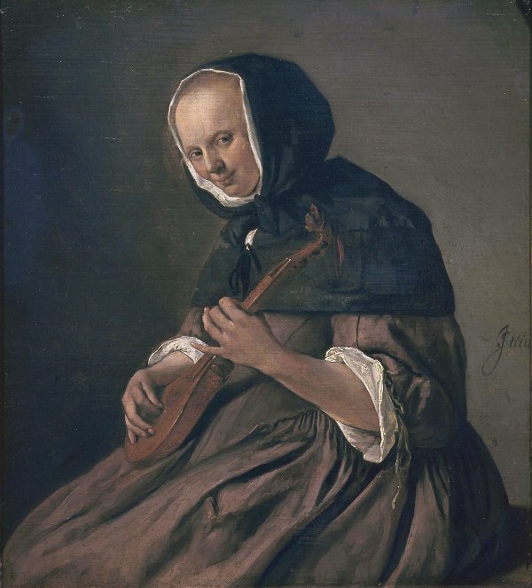 Jan Steen, The Cittern Player