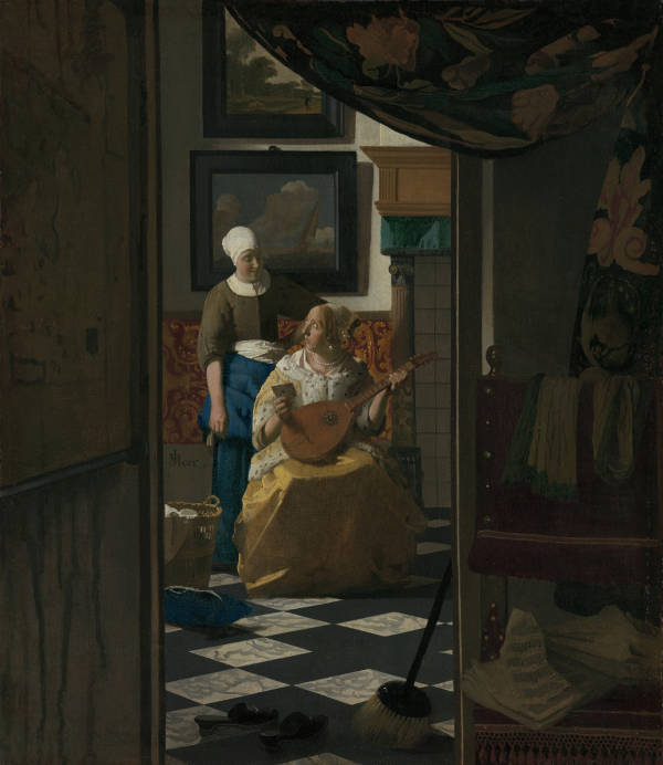 The Love Letter, Johannes Vermeer
