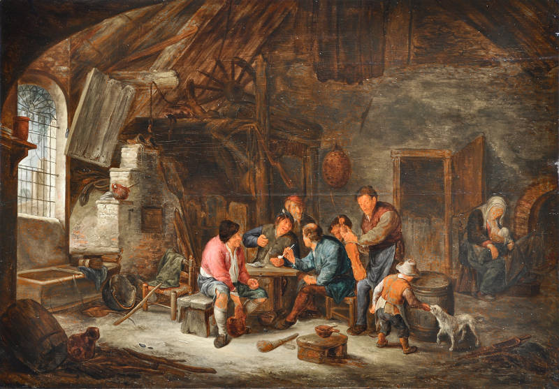 Tavern Scene, Attributed to Richard Brakenburgh
