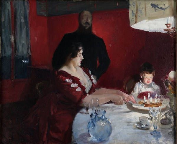 The Birthday Party, John Singer Sargent