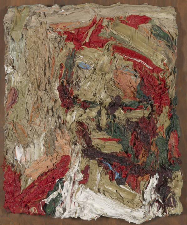 Head of E.O.W. I, Frank Auerbach