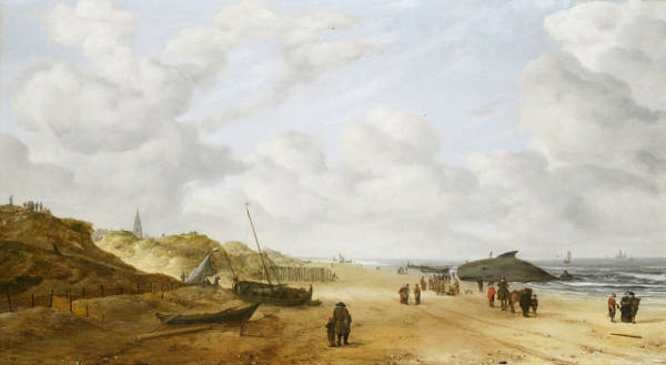 View of Scheveningen Sands, Van Anthonissen