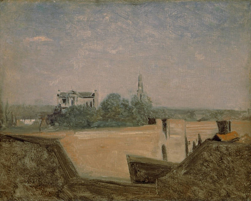 The Ramparts of Arras, Corot