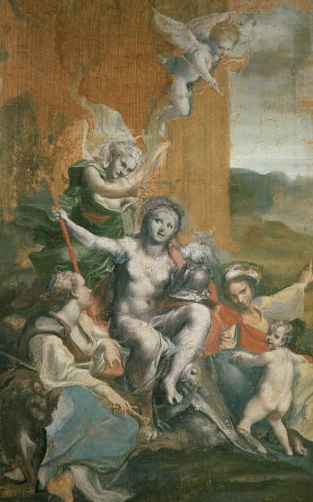 Allegory of Virtue, Correggio