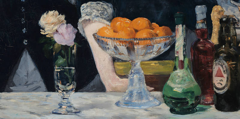 A Bar at the Folies-Bergère (detail), Eduouard Manet
