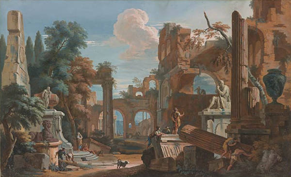 A ROman Capriccio, Marco Ricci