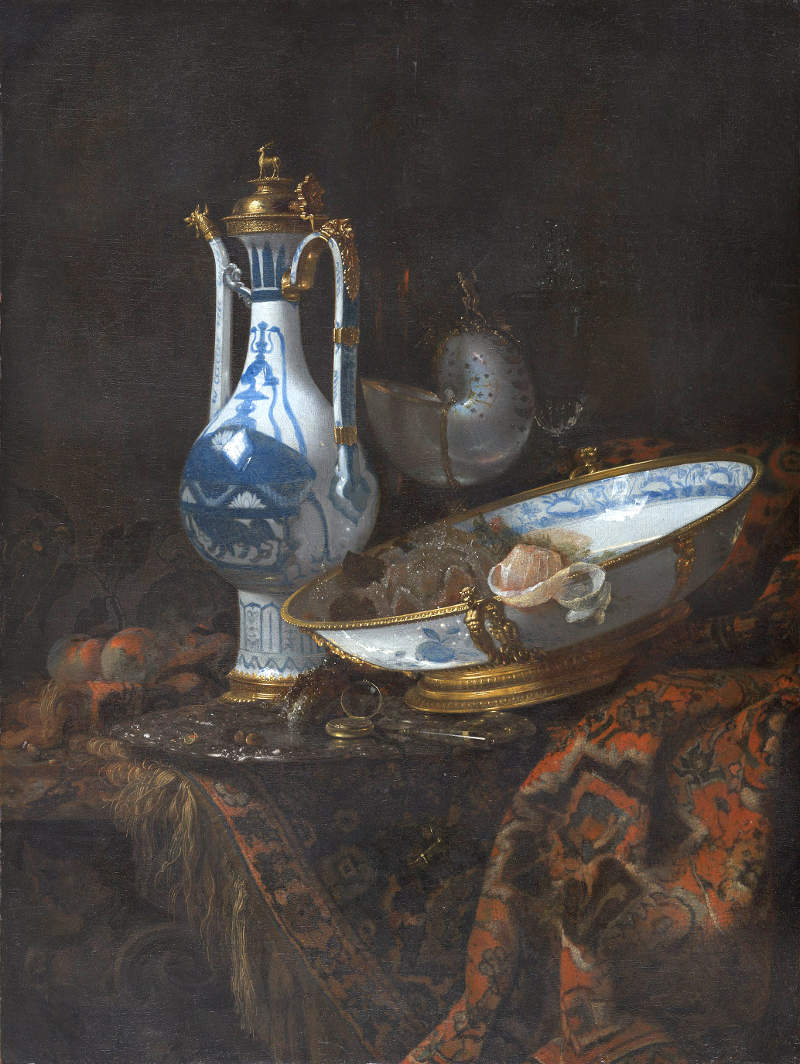 Still Life with a Chinese Porcelain Ewer, Dish and Other Objects, William Kalf