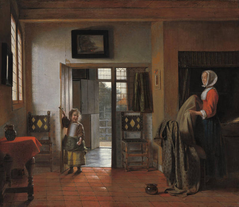 The Bedroom, Pieter de Hooch