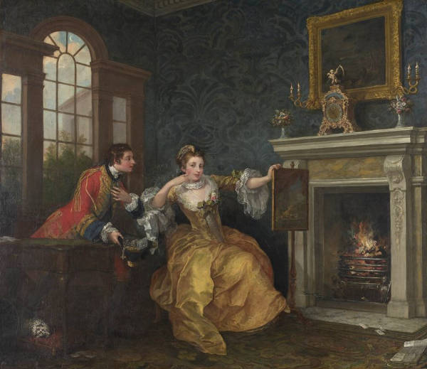 The Lady's Last Stake, William Hogarth