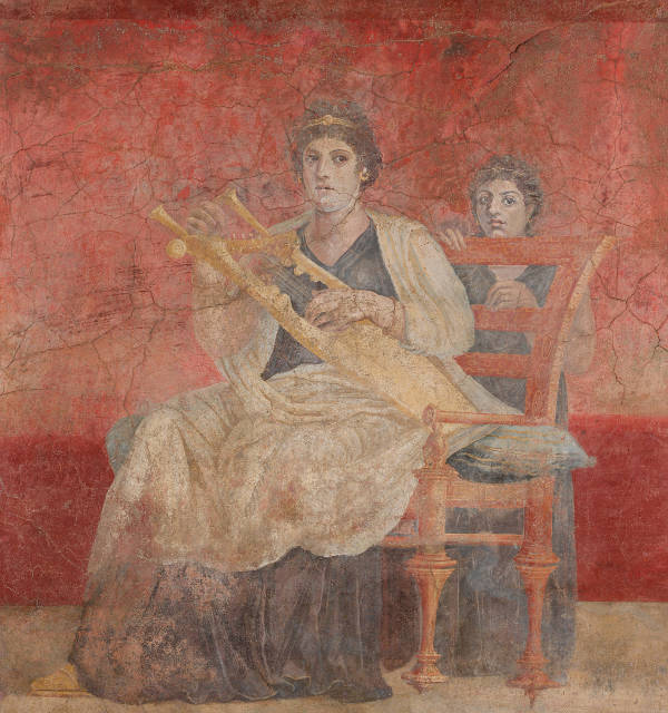 Wall painting from Room H of the Villa of P. Fannius Synistor at Boscoreale