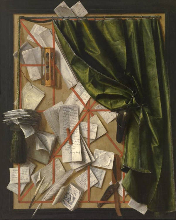 Trompe l'oeil, Cornelis Norbertus Gysbrechts