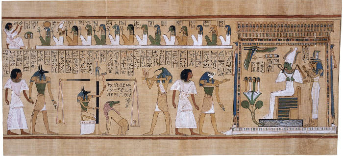 The Judgement of the Dead in the Presence of Osiris