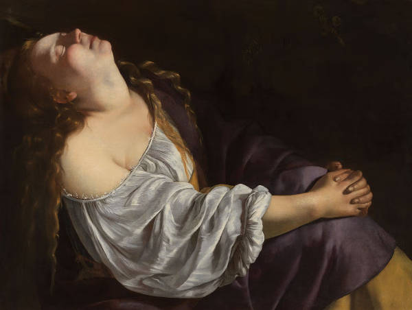 Mary Magdalene in Ecstacy, Artemisia Gentileschi