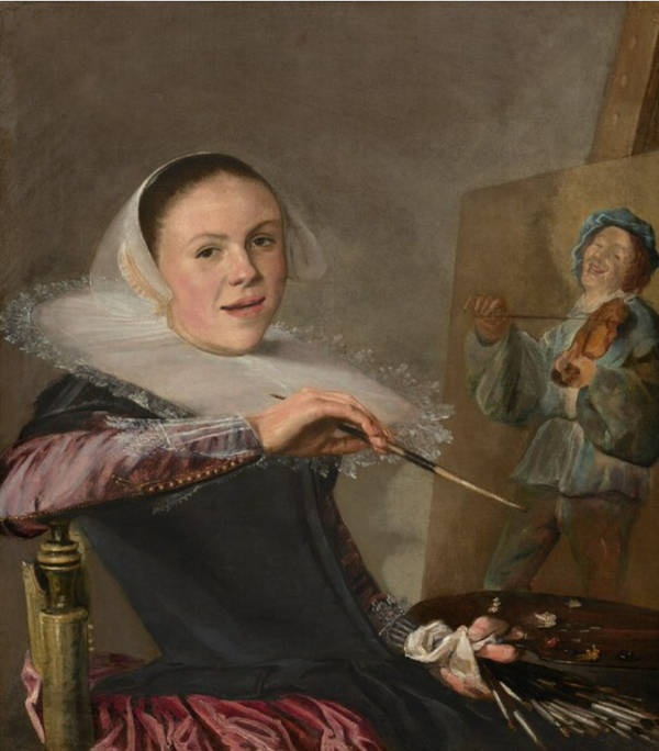 Self Portrait.Judith Leyster
