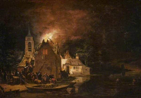 Great Fire in De Rijp, Van der Poel