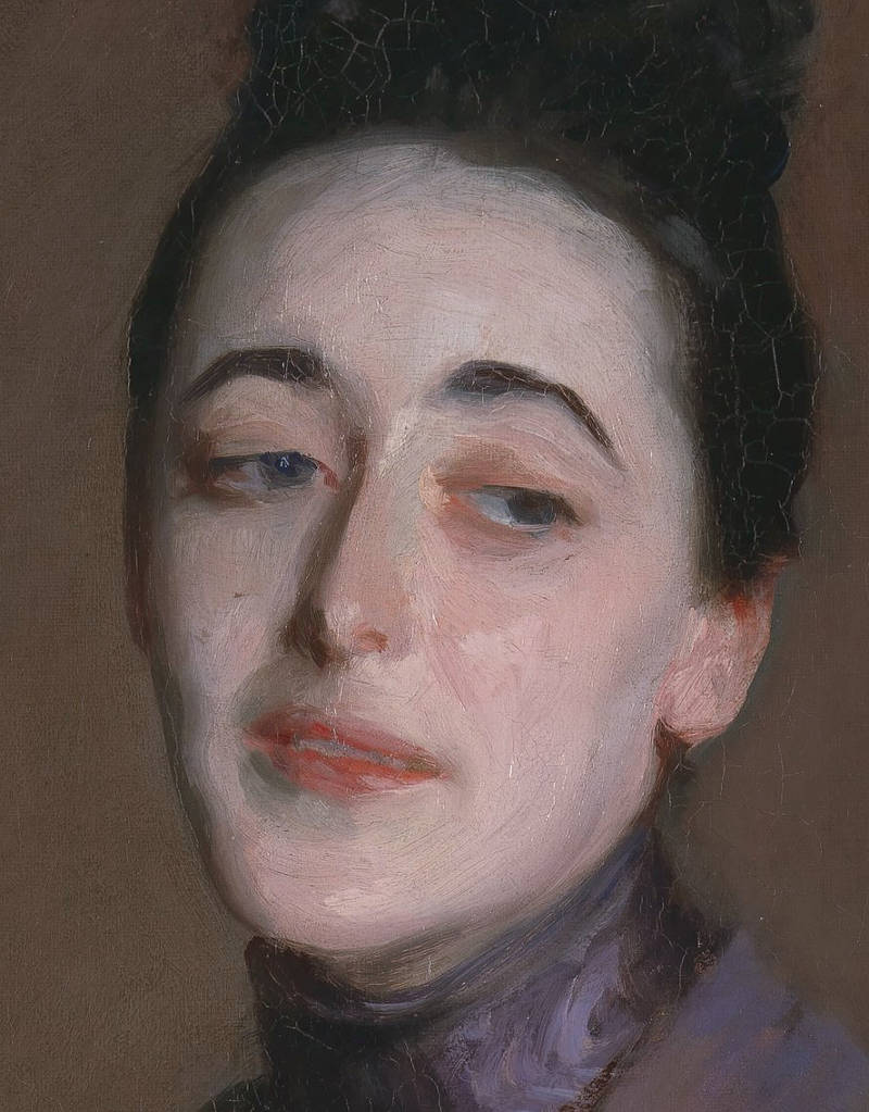 Miss Priestley (detail), John Singer Sargent