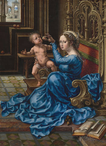 Madonna and Child, Jan Gossaert