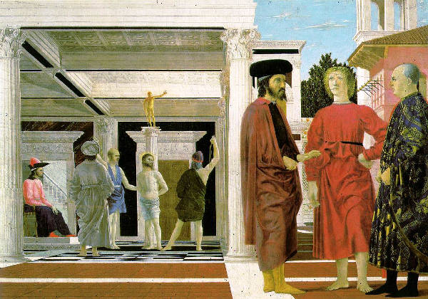 Flagellation of Christ, Piero