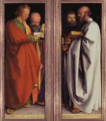 The Four Holy Men, Albrecht Dürer