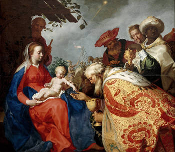 Adoration of the Magi, Abraham Blomaert