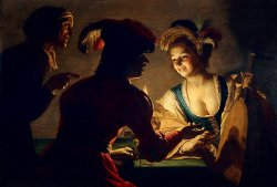 The Procuress, Van Honthorst