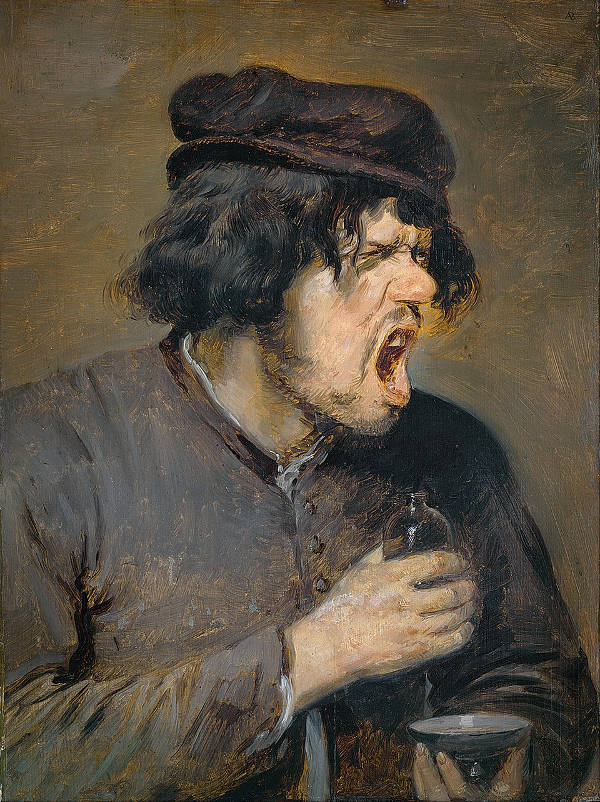 The Bitter Draught , Adriaen Brouwer