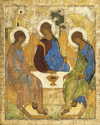The Trinity, Andrei Rublev