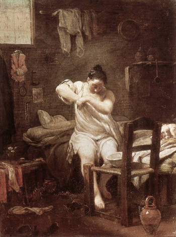 The Flea, Giuseppe Crespi
