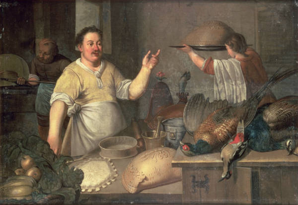 A Baker Preparing Pies, Bartolomeo Passaroti