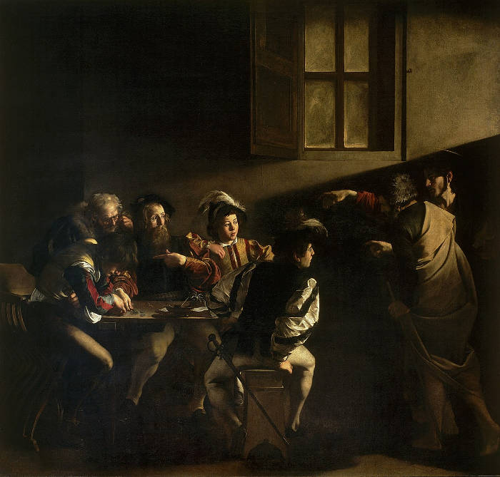 The Calling of Saint Matthew, Caravaggio