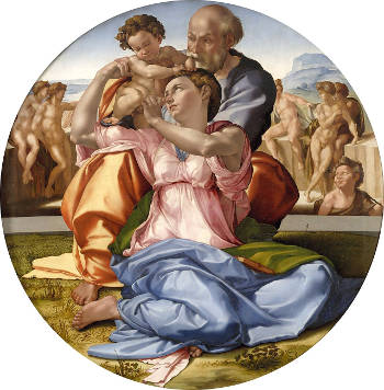 Doni Tondo (Doni Madonna) , Michaelangelo