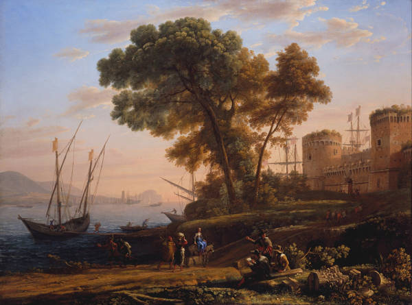 An Artist Studying from Nature, Claude Lorrain