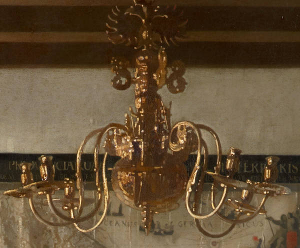 The Art of Painting (detail), Johannes Vermeer