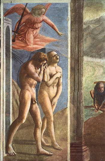 Expulsion from the Garde of Eden, Massaccio