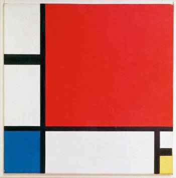 Composition with Red, Blue and Yellow, Mondrian