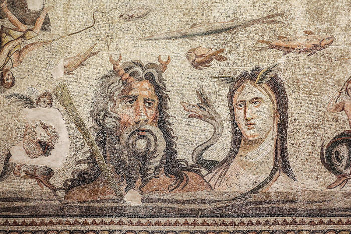 Oceanus and Tethys, Mosiac