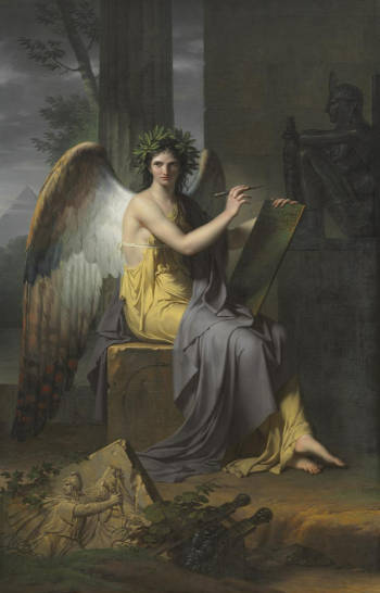 Clio, Muse of History, Charles Meynier