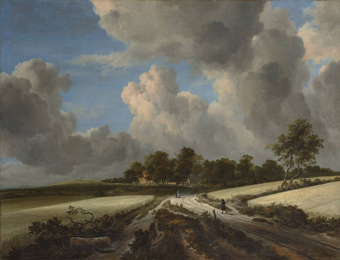 Wheat Fields; acib van Ruisdael