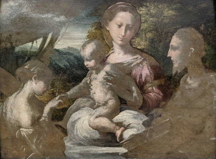 Mystic Marriage of Saint Catherine of Alexandria, Parmigianino