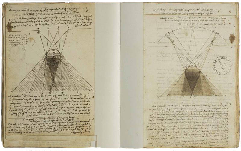 Shadow Drawings, Leonardo da Vinci
