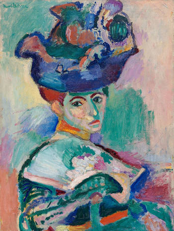Woman with a Hat, Henri Matisse