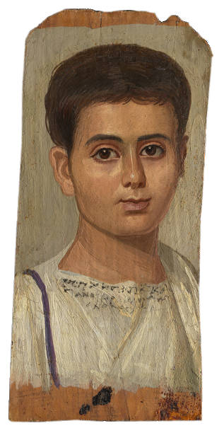 Portrait of the Boy Eutyches, Un known artist