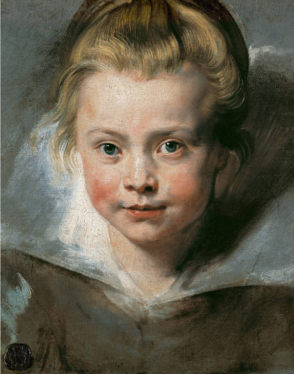 Portrait of Clara Serena Rubens, the Artist's Daughter, Peter Paul Rubens