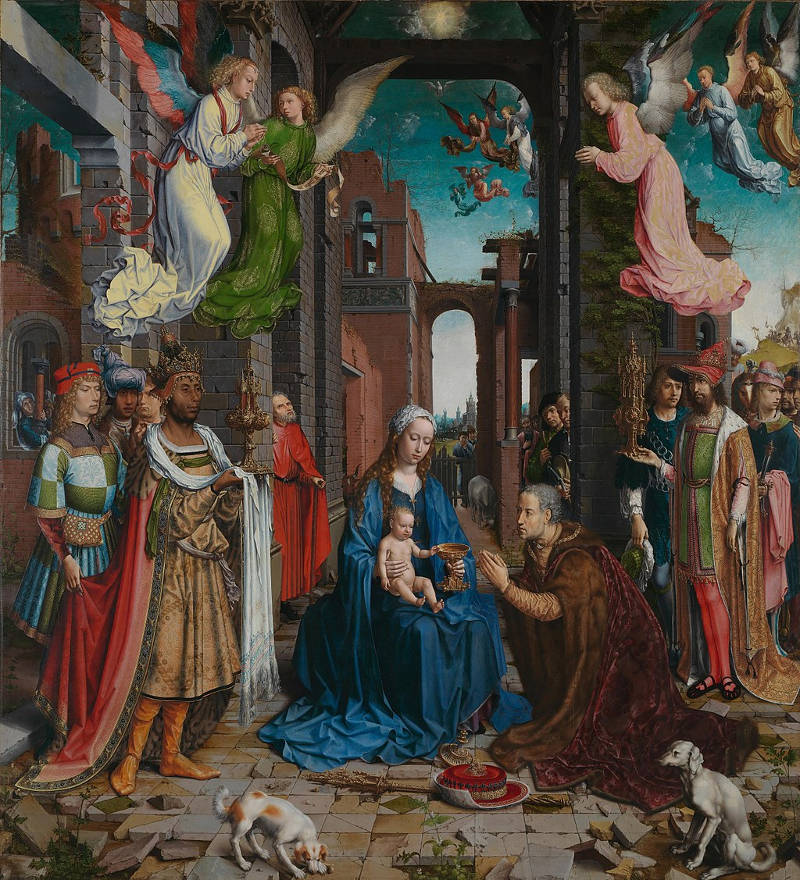 The adoration of the Kings, Jan Gossaert