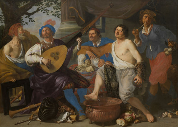 Allegory of the Five Sense, Theodoor Rombout